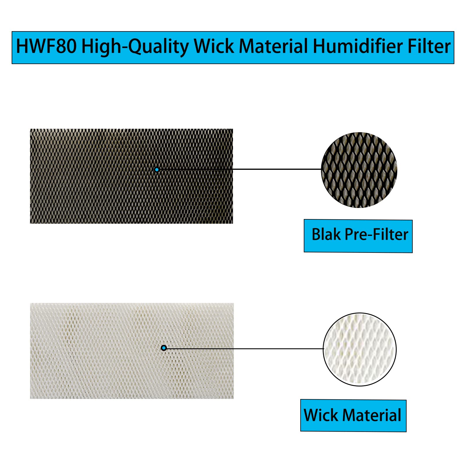 OH NTプラハンマ-用替ヘッド 38mm NT15H wyw801m Amazon.com - ZYBULSHJT HWF80 Humidifier Wick Replacement